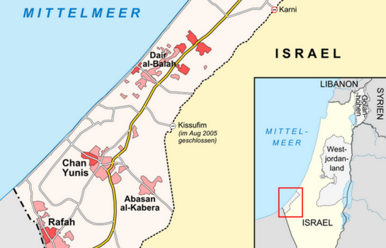 karte israelkrieg