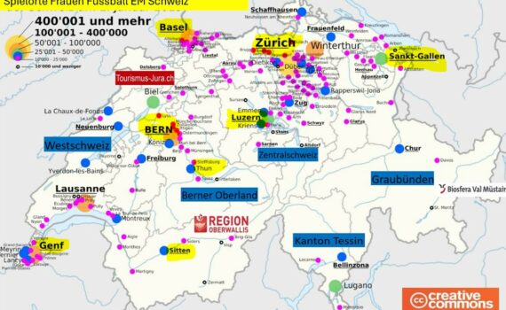 spielorte frauem em 25 schweiz